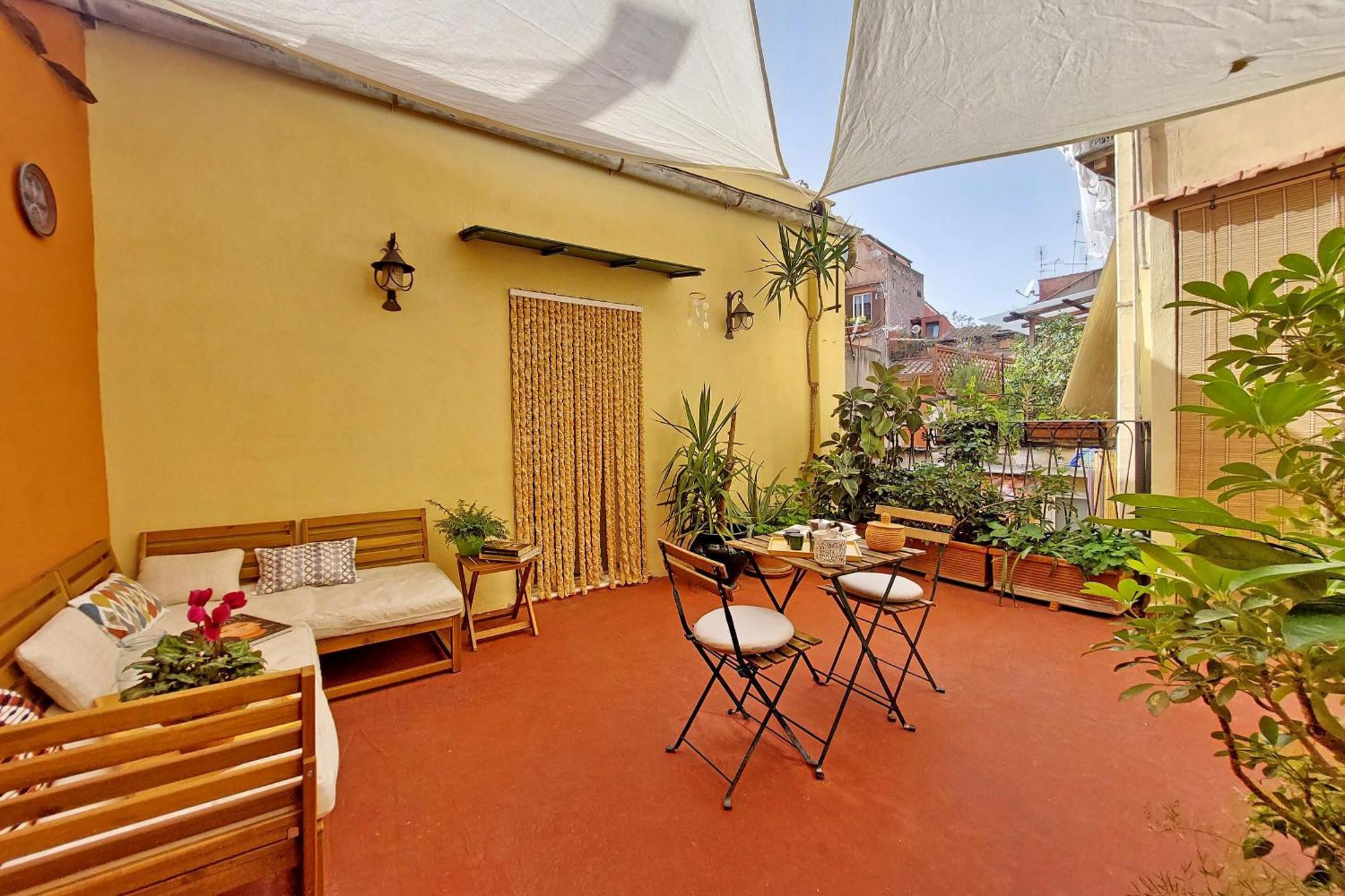 Campo Dei Fiori Con Terrazzo Apartment โรม ภายนอก รูปภาพ