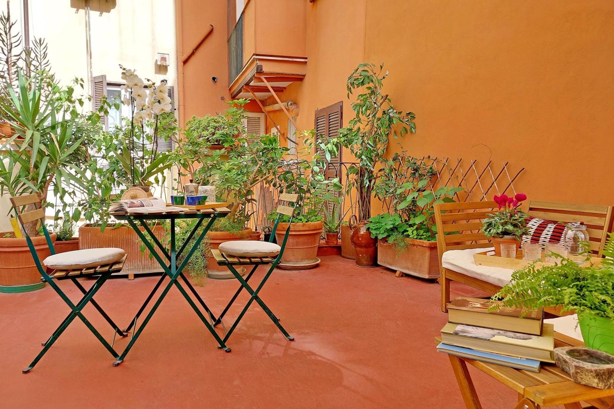 Campo Dei Fiori Con Terrazzo Apartment โรม ภายนอก รูปภาพ